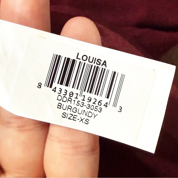 Dress the Population Louisa Dress Red XS - Picture 15 of 16